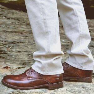 BED STU Mens Leather Boot Handmade Goodyear Welt USA Cobbler Like New Brown 11.5